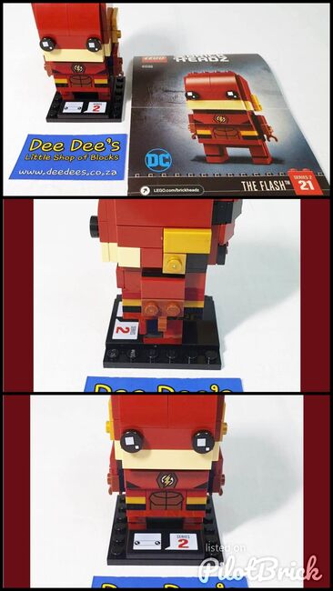 The Flash Brickheadz, Lego 41598, Dee Dee's - Little Shop of Blocks (Dee Dee's - Little Shop of Blocks), BrickHeadz, Johannesburg, Image 4