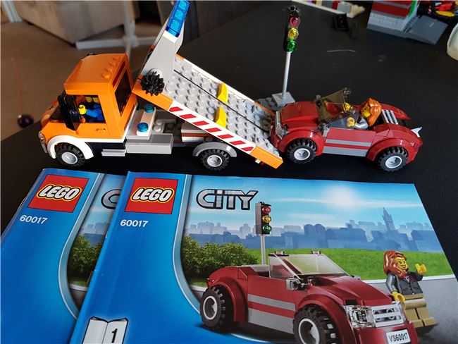 Flatbed Truck, Lego 60017, WayTooManyBricks, City, Essex