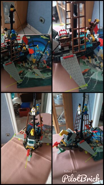 Flying Time Vessel Zeitmaschine Schiff, Lego 6493, Luis Barth , Time Cruisers, Boxberg, Image 5