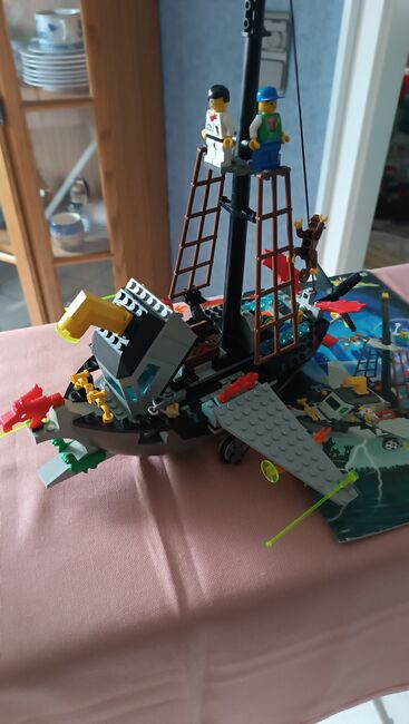 Flying Time Vessel Zeitmaschine Schiff, Lego 6493, Luis Barth , Time Cruisers, Boxberg, Image 3