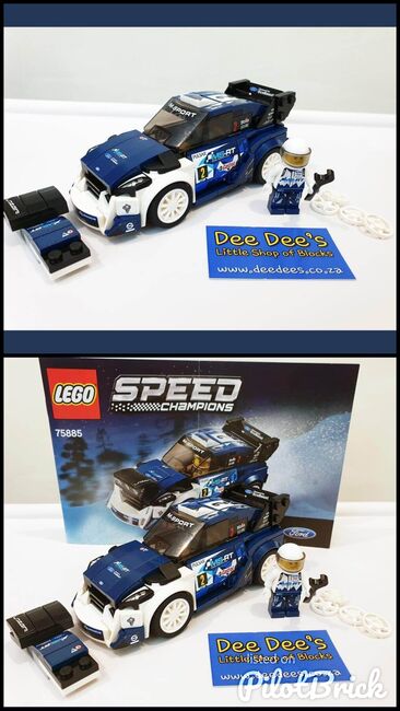 Ford Fiesta M-Sport WRC, Lego 75885, Dee Dee's - Little Shop of Blocks (Dee Dee's - Little Shop of Blocks), Speed Champions, Johannesburg, Abbildung 3