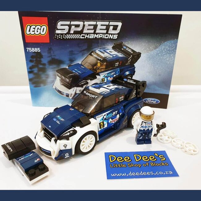 Ford Fiesta M-Sport WRC, Lego 75885, Dee Dee's - Little Shop of Blocks (Dee Dee's - Little Shop of Blocks), Speed Champions, Johannesburg, Image 2