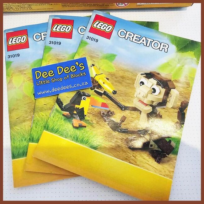 Forest Animals (2), Lego 31019, Dee Dee's - Little Shop of Blocks (Dee Dee's - Little Shop of Blocks), Creator, Johannesburg, Abbildung 4