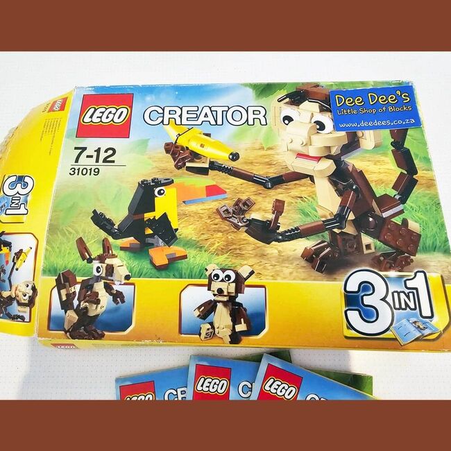 Forest Animals (2), Lego 31019, Dee Dee's - Little Shop of Blocks (Dee Dee's - Little Shop of Blocks), Creator, Johannesburg, Abbildung 3