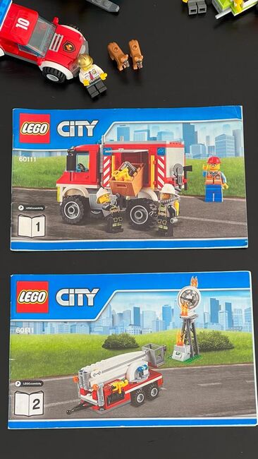 Four sets: Lego City Fire Station + truck + truck + rescue set, Lego 60110 + 60111 + 60214 + 60107, Adam Alexander, City, Cape Town, Image 11