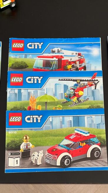 Four sets: Lego City Fire Station + truck + truck + rescue set, Lego 60110 + 60111 + 60214 + 60107, Adam Alexander, City, Cape Town, Image 7