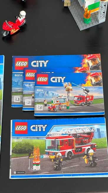 Four sets: Lego City Fire Station + truck + truck + rescue set, Lego 60110 + 60111 + 60214 + 60107, Adam Alexander, City, Cape Town, Image 19