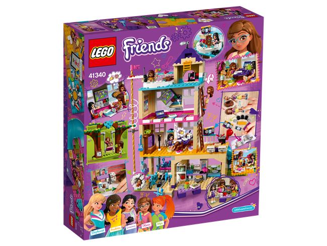 Friendship House, LEGO 41340, spiele-truhe (spiele-truhe), Friends, Hamburg, Abbildung 2