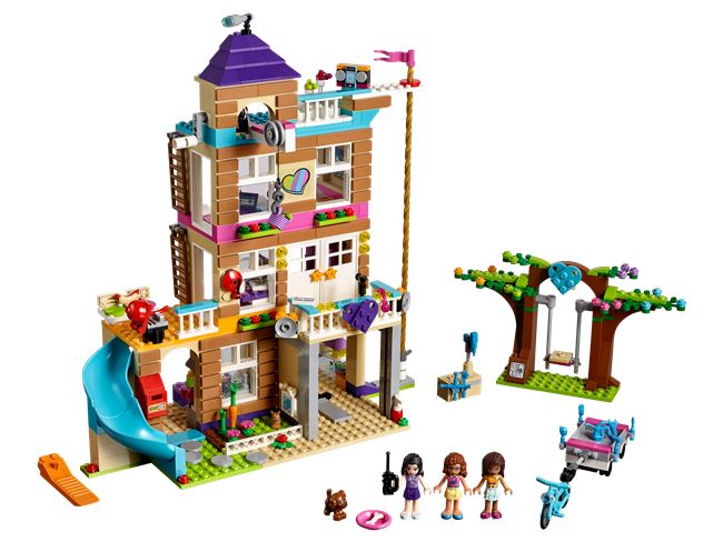 Friendship House, LEGO 41340, spiele-truhe (spiele-truhe), Friends, Hamburg, Abbildung 4