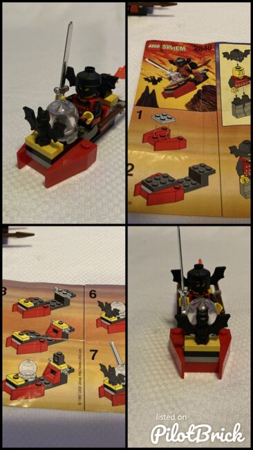 Fright Knights - Fright Knights Flying Machine, Lego 2848, John Barnes, Castle, Canterbury, Abbildung 6