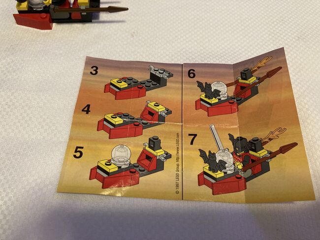 Fright Knights - Fright Knights Flying Machine, Lego 2848, John Barnes, Castle, Canterbury, Abbildung 5