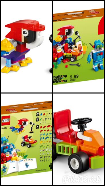 Fun Future, LEGO 10402, spiele-truhe (spiele-truhe), Classic, Hamburg, Image 9