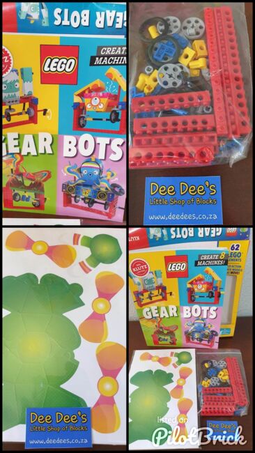 Gear Bots Ideas Book, Lego 9781338603453, Dee Dee's - Little Shop of Blocks (Dee Dee's - Little Shop of Blocks), Diverses, Johannesburg, Abbildung 5
