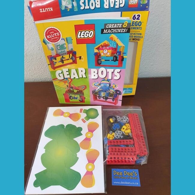 Gear Bots Ideas Book, Lego 9781338603453, Dee Dee's - Little Shop of Blocks (Dee Dee's - Little Shop of Blocks), Diverses, Johannesburg, Abbildung 2