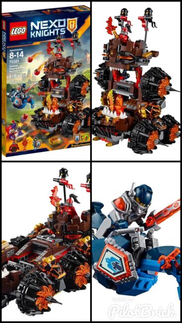 General Magmar's Siege Machine of Doom, Lego, Dream Bricks (Dream Bricks), NEXO KNIGHTS, Worcester, Abbildung 5