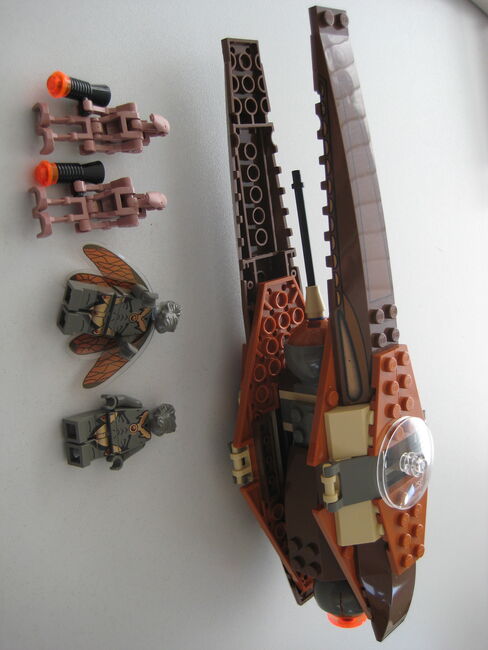 geonosian fighter (black box), Lego 4478, Kerstin, Star Wars, Nüziders, Image 8