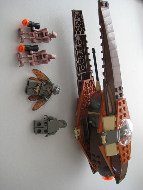 geonosian fighter (black box), Lego 4478, Kerstin, Star Wars, Nüziders, Image 9