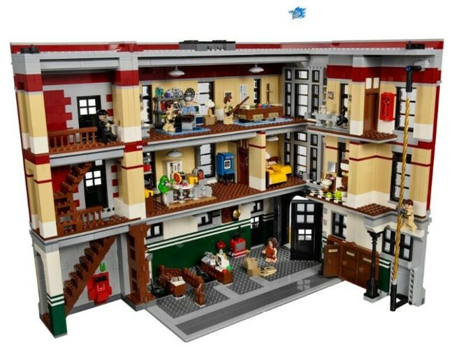 Ghostbuster Fire House Headquarters, Lego, Dream Bricks, Ghostbusters, Worcester