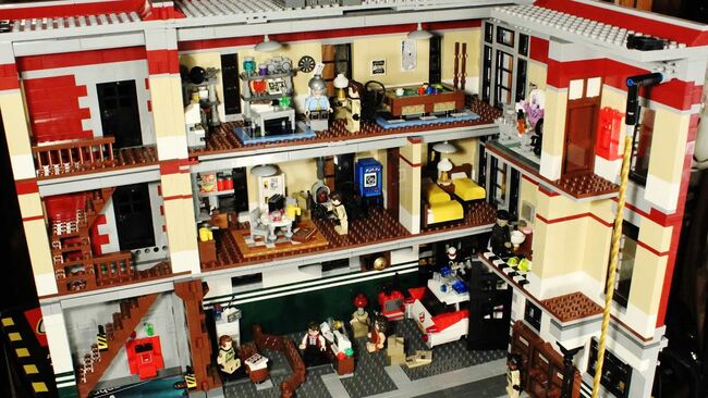 Ghostbusters Firehouse Headquarters, Lego, Dream Bricks (Dream Bricks), Ghostbusters, Worcester