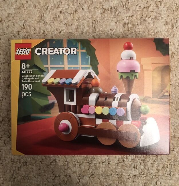 Gingerbread Train Ornament, Lego 40777, Gohare, Creator, Tonbridge 