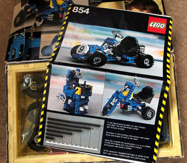Go-Kart Technic set, Lego 854, Gary Collins, Technic, Uckfield, Abbildung 3