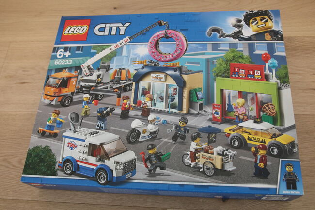 Grosse Donut-Shop-Eröffnung, Lego 60233, David, City, Herisau