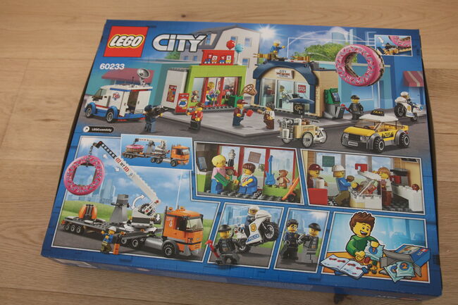 Grosse Donut-Shop-Eröffnung, Lego 60233, David, City, Herisau, Image 2