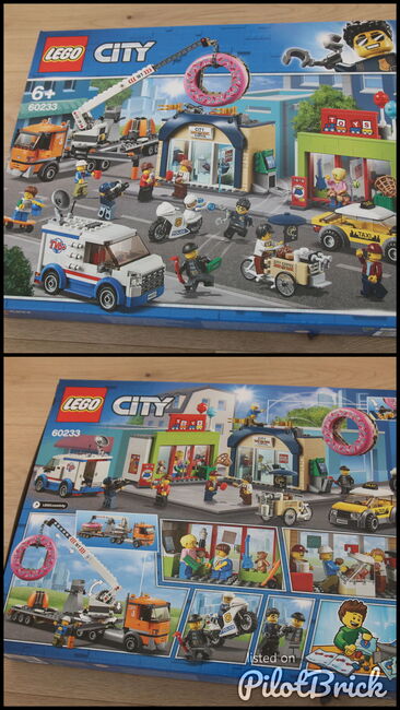 Grosse Donut-Shop-Eröffnung, Lego 60233, David, City, Herisau, Image 3