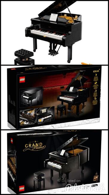 Grand Piano, Lego, Dream Bricks, Ideas/CUUSOO, Worcester, Abbildung 4