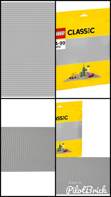 Gray Baseplate, LEGO 10701, spiele-truhe (spiele-truhe), Classic, Hamburg, Abbildung 5