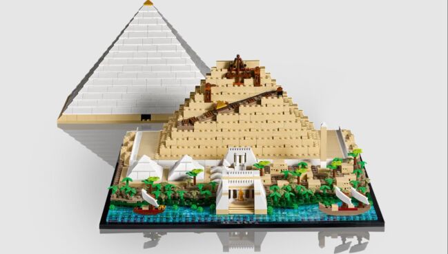 The Great Pyramid of Ghiza, Lego 21058, Build Beyond, Architecture, Johannesburg, Image 2