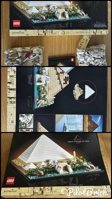 Great Pyramids of Giza Lego set, Lego 21058, Tim, Architecture, Coombe Hill, Image 4