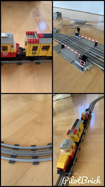 Güterzug V12 mit Schienennetz und Bahnübergang, Lego 7735, Elias, Train, Sankt Ulrich bei Steyr, Abbildung 17