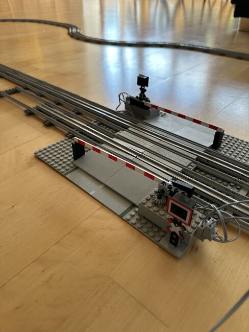 Güterzug V12 mit Schienennetz und Bahnübergang, Lego 7735, Elias, Train, Sankt Ulrich bei Steyr, Abbildung 11