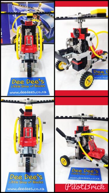 Gyro Copter, Lego 8215, Dee Dee's - Little Shop of Blocks (Dee Dee's - Little Shop of Blocks), Technic, Johannesburg, Image 5