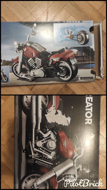 Harley-Davidson Fat Boy, Lego 10269, Ines, Creator, München, Abbildung 3