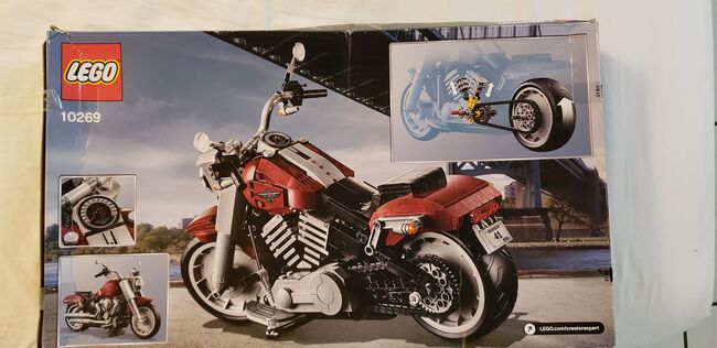 Harley-Davidson Fat Boy, Lego 10269, Clint, Creator, Barberton 