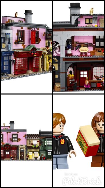 Harry Potter Diagon Alley, Lego 75978, Creations4you, Harry Potter, Worcester, Abbildung 17