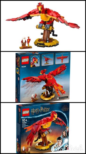 Harry Potter Fawkes Dumbledore's Phoenix, Lego, Dream Bricks, Harry Potter, Worcester, Abbildung 4