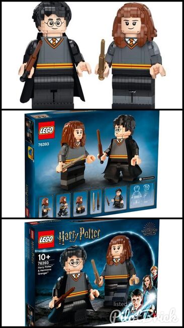 Harry Potter and Hermione, Lego, Dream Bricks, Harry Potter, Worcester, Image 4