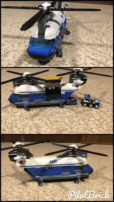 Heavy duty helicopter with transport, Lego 4439, Jessetron, City, Saltspring island, Abbildung 4