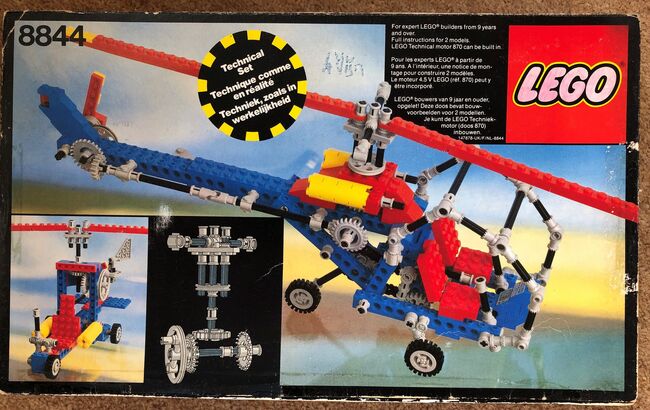 Helicopter Technics set, Lego 8844, Gary Collins, Technic, Uckfield