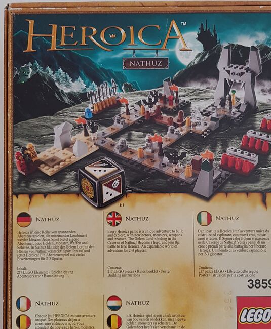 Heroica Nathuz Lego Spiel, Lego 3859, Eveline, Adventurers, Zwingen, Image 2