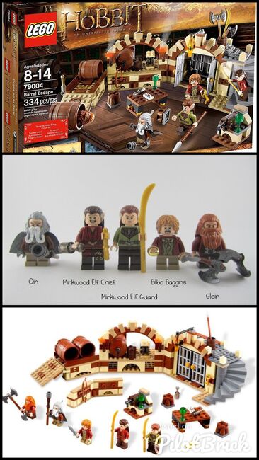 The Hobbit Barrel Escape, Lego, Creations4you, Lord of the Rings, Worcester, Image 4