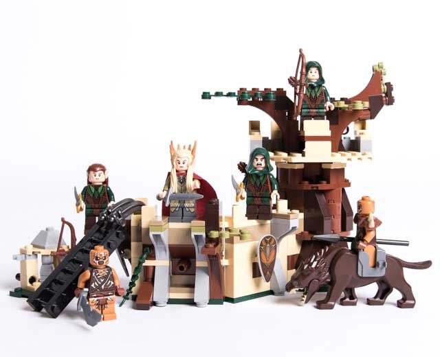 The Hobbit Mirkwood Elf Army, Lego, Creations4you, Lord of the Rings, Worcester, Image 2