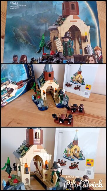 Hogwarts castle- Boathouse, Lego 76426, Cheryl Drew, Harry Potter, COLCHESTER, Image 4