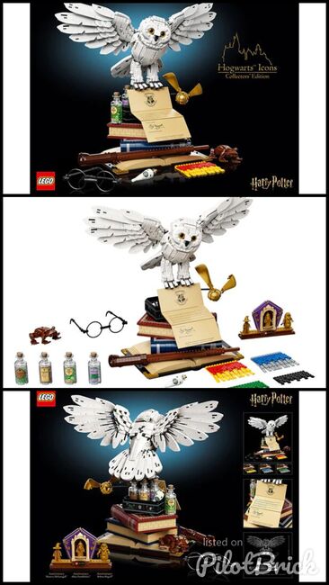 Hogwarts Icons Collector's Edition, Lego, Dream Bricks (Dream Bricks), Harry Potter, Worcester, Image 4