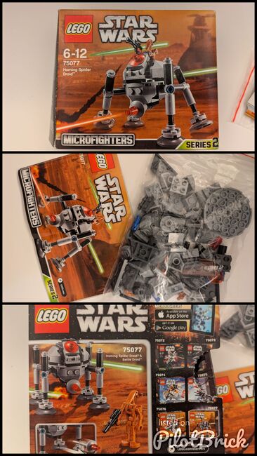 Homing Spider Droid, Lego 75077, Sonja , Star Wars, Stallhofen , Abbildung 4