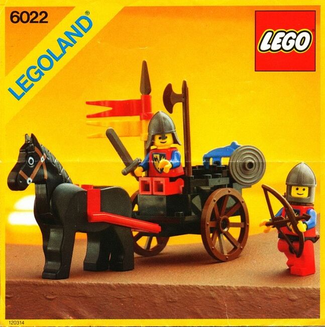 Horse Cart, Lego 6022, Creations4you, Castle, Worcester