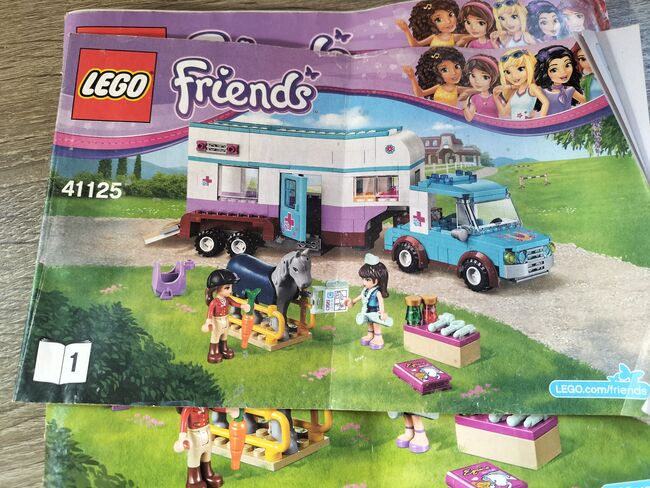 Horse vet trailer, Lego 41125, sarah, Friends, Winston Park, Gillitts
